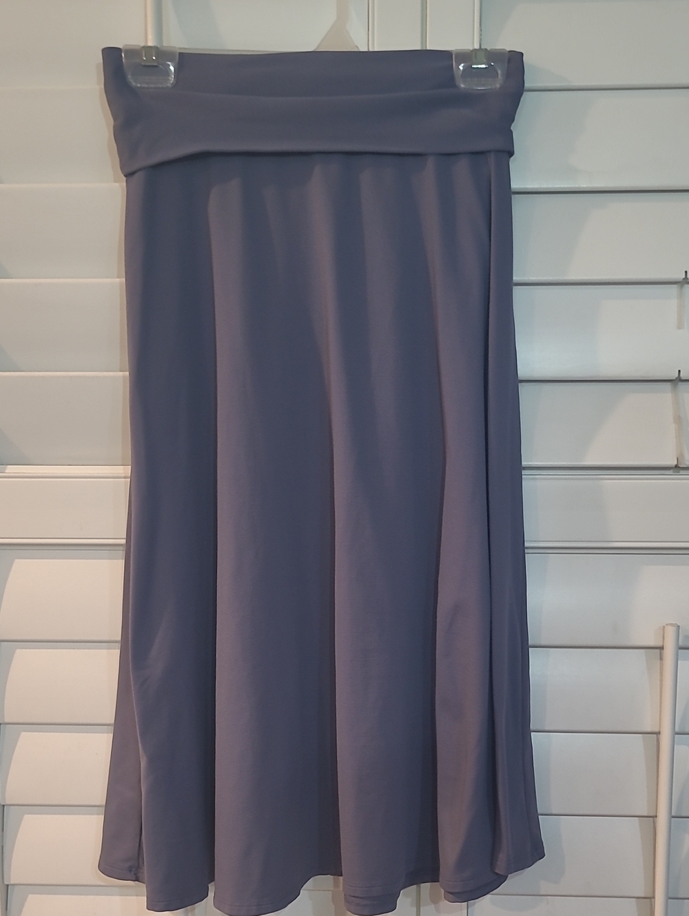 Patagonia Lavender Circle Skirt with Fold-Over Waistband